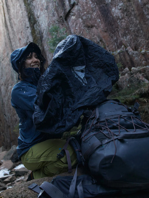 Klättermusen: Gjöll Rain Cover 35-50L - Raven