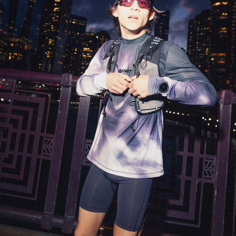 Bandit Running: Gridlock 7 Pocket Half Tight - Shadow