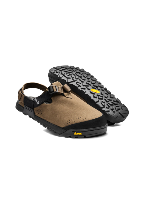 Bedrock Sandals: Mountain Clog Synthetic Suede - Pinecone