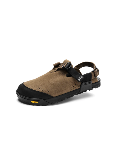 Bedrock Sandals: Mountain Clog Synthetic Suede - Pinecone