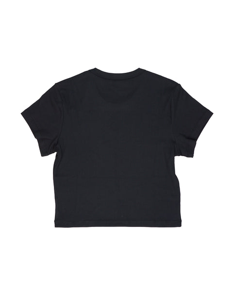 Bandit Running: Women's Vituccia Cropped Performance Tee - Black
