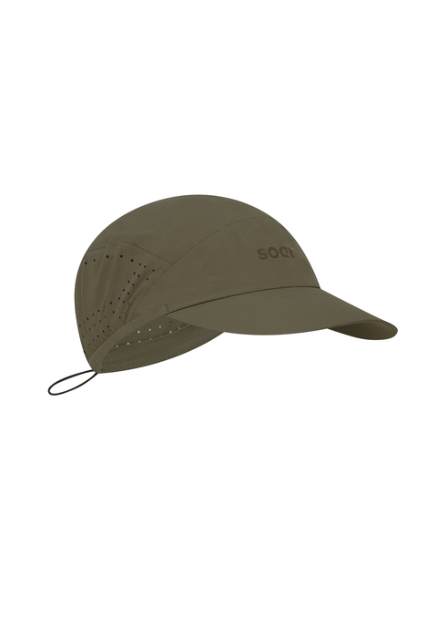 Soar Running: Run Cap 2.0 - Olive Grey