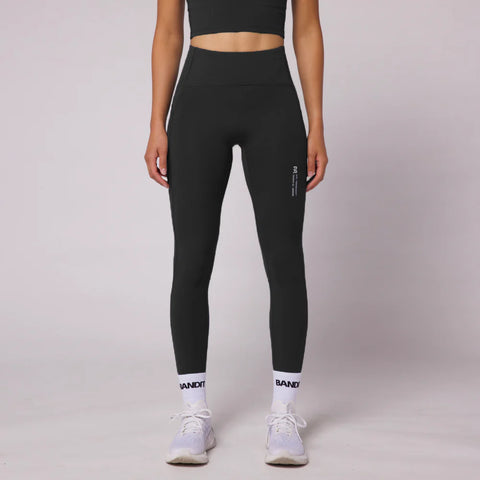 Bandit Running: Women's Stamina High Waist Leggings - Black