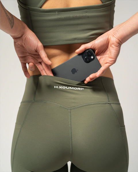 Hermanos Koumori: Women's Compression Tights - Beetle