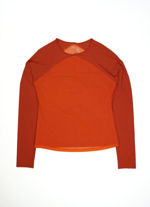 Hikerkind: Trail Tech Long Sleeve - Madder