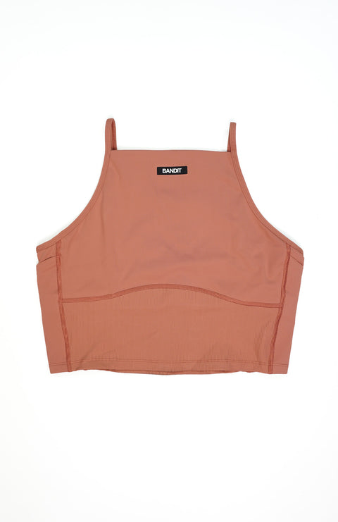 Bandit Running: Stamina™ 7 Pocket Nova Crop - Baked Clay