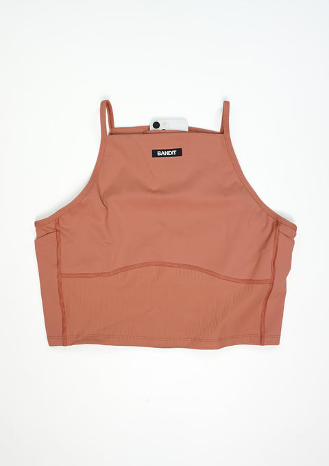 Bandit Running: Stamina™ 7 Pocket Nova Crop - Baked Clay