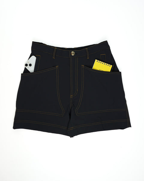 Hikerkind: 8 Pocket Short - Basalt