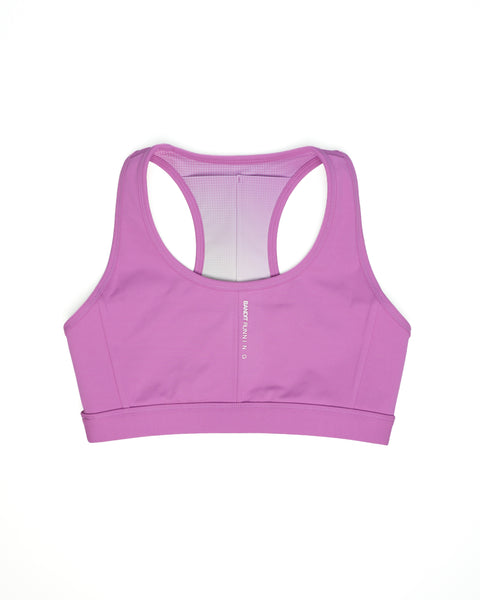Bandit Running: Women's Vanisher Reverso Scoop Neck Run Bra - Orchid Bloom
