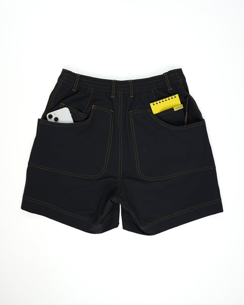 Hikerkind: 8 Pocket Short - Basalt