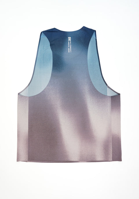 Bandit Running: Men's Specter Short Race Singlet - Flow State Aegean Multi