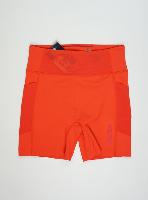 Bandit Running: Women's Vanisher 5" High Waist Compression Shorts - Poppy