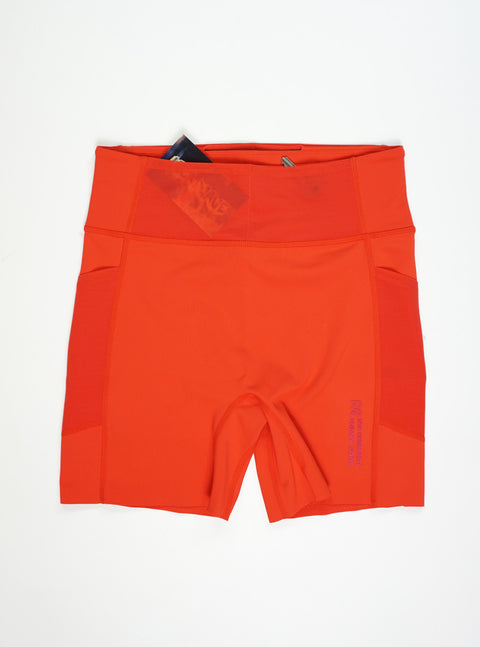 Bandit Running: Women's Vanisher 5" High Waist Compression Shorts - Poppy