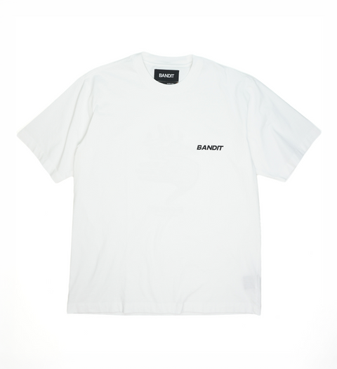 Bandit Running: Magic Hands Cotton Tee - White