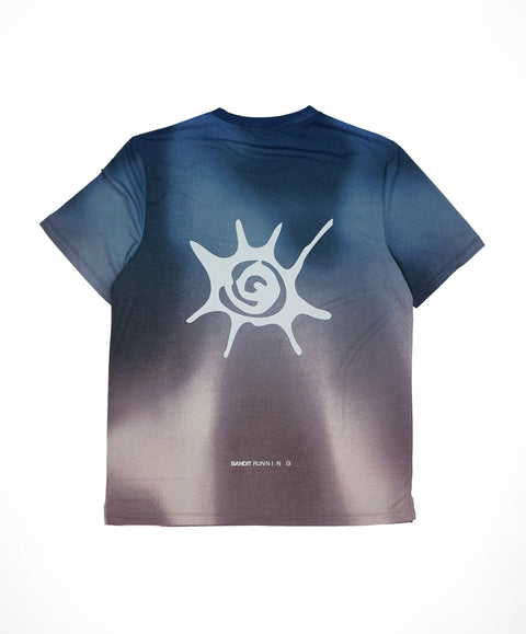Bandit Running: Men's Specter Performance Tee - Flow State Aegean Multi