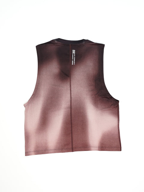 Bandit Running: Women's Micromesh Run Tank - Flow State Mahogany Multi