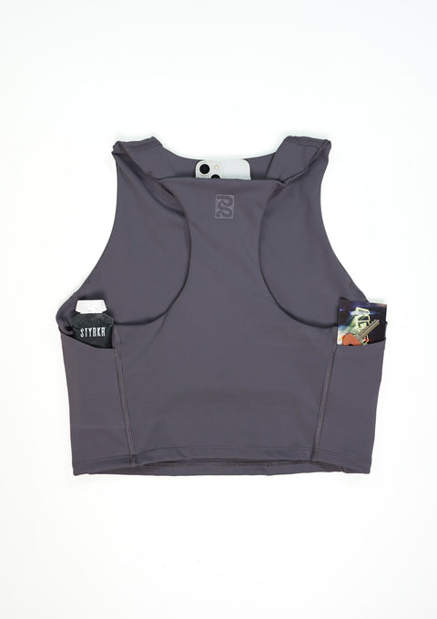 Bandit Running: Women's Stamina Race Crop - Haze