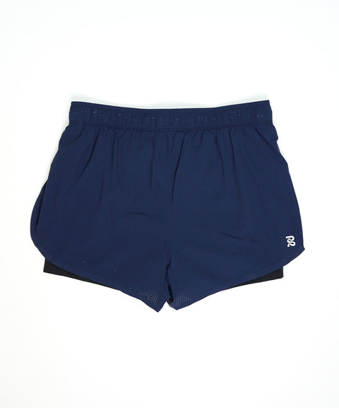 Bandit Running: Women's Vento Dua Short - NY Navy