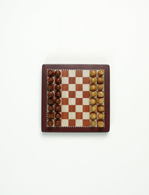 Travel Chess Set 10X10 - Rosewood