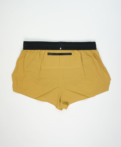 Bandit Running: Men's CoolGrid 3" Split Short - Copal
