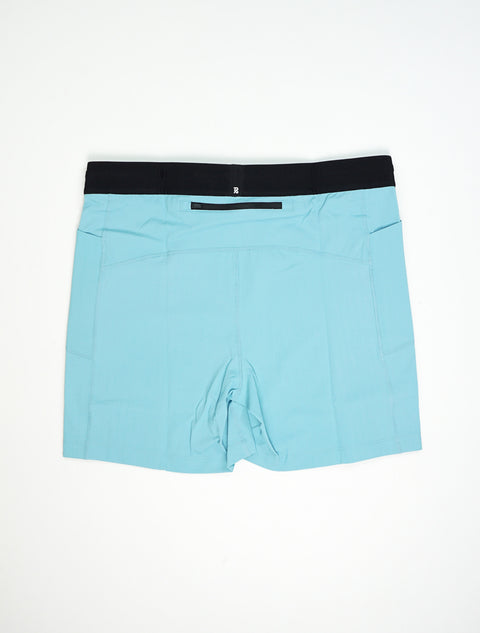 Bandit Running: Gridlock 5" Compression Short - Vintage Blue