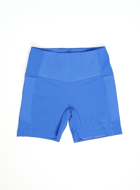 Bandit Running: Stamina High Waist 5" Compression - Deep Peri Blue