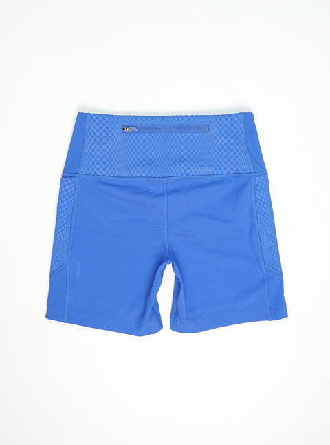 Bandit Running: Stamina High Waist 5" Compression - Deep Peri Blue