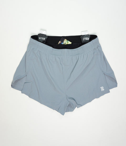 Bandit Running: Women's Vento Next Gen 3" Split Short - Tranquil Blue