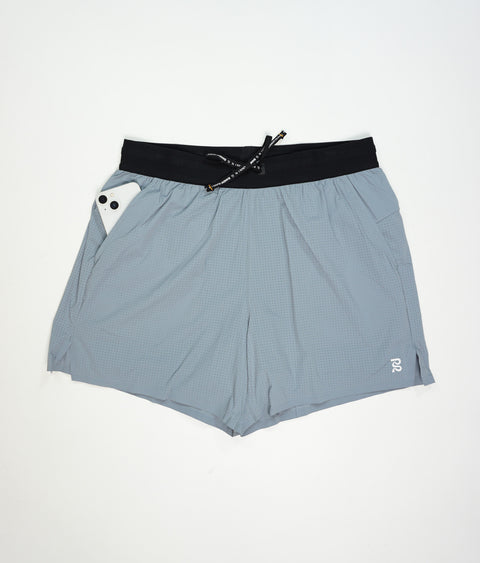 Bandit Running: Men's Vento Next Gen 5" Run Short - Tranquil Blue