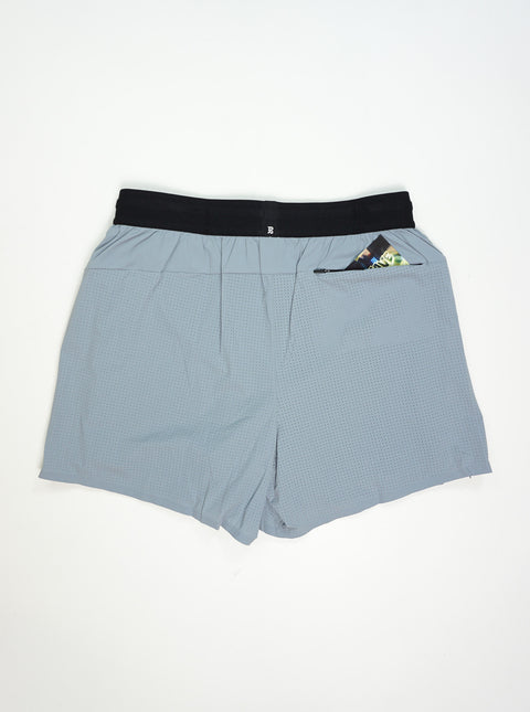 Bandit Running: Men's Vento Next Gen 5" Run Short - Tranquil Blue