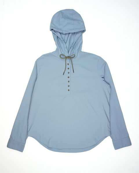 Hikerkind: Trail Sun Hoodie - Bluet