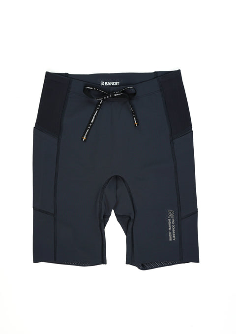 Bandit Running: Men's Vanisher Half Tights - Anthracite