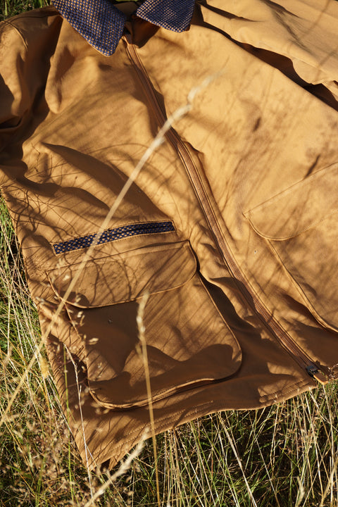 Hikerkind: Front Field Jacket 01 - Madrone