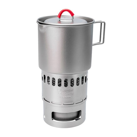 Evernew: Ti Mug Pot 500 Stove Set