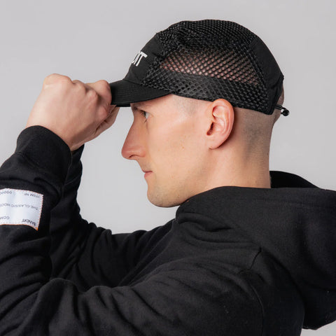 Bandit Running: The OG Mesh Run Hat - Black