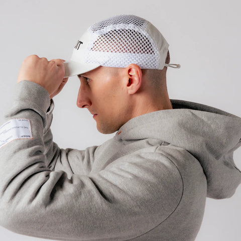 Bandit Running: The OG Mesh Run Hat - White