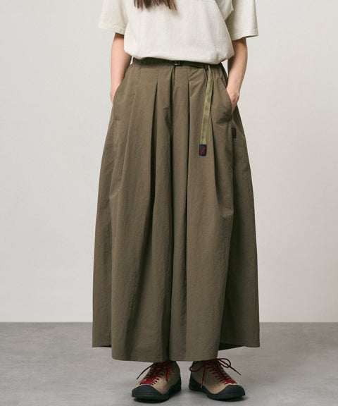 Gramicci: Nylon Flare Pant - Burnt Olive