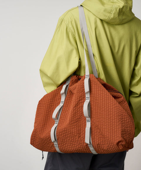 Gramicci: Plaid Climbing Tote - Brick