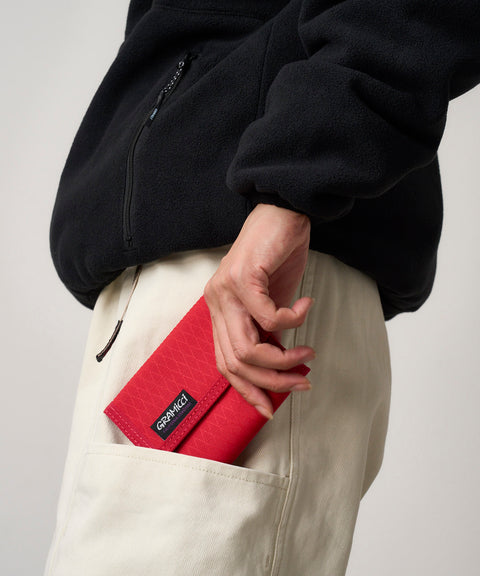Gramicci: Velcro Wallet - Red