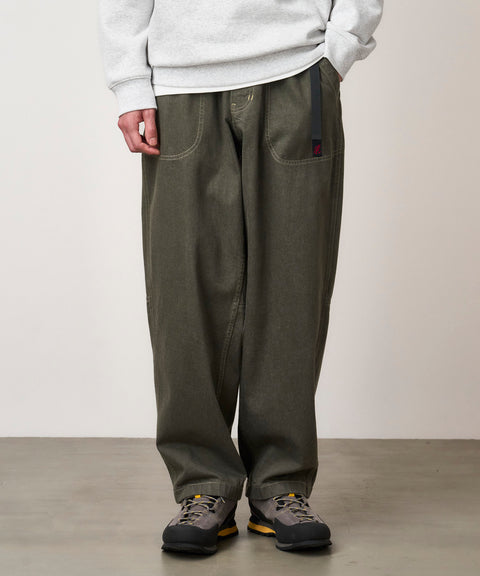 Gramicci: Japanese Slub Denim Pant - Dark Sage