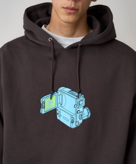 Gramicci: Camcorder Hooded Sweatshirt - Deep Brown
