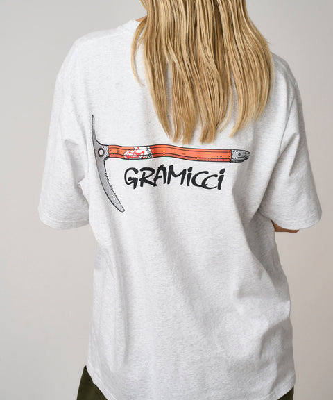 Gramicci: Ice Axe Tee - Heather Ash