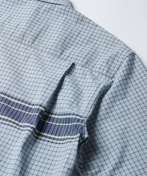 Gramicci: Zip Up Wave Shirt - Pacific Plaid