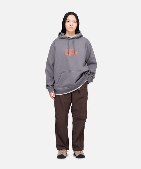 Gramicci: Truck Hooded Sweatshirt - Charcoal Pigment