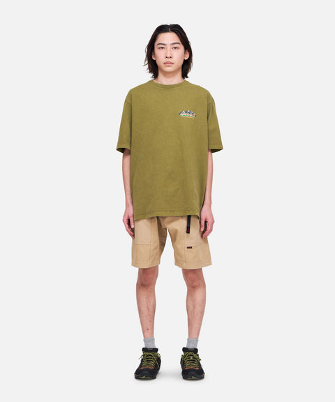 Gramicci: Mountaineering Tee - Pistachio Pigment