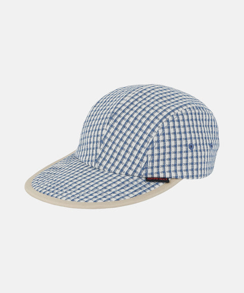 Gramicci: Dobby Plaid Long Bill Cap - Royal