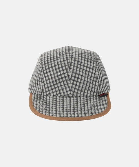 Gramicci: Dobby Plaid Long Bill Cap - Stone