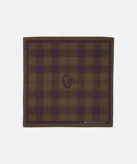 Gramicci: Plaid Bandana - Plum