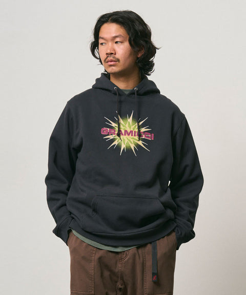 Gramicci: Starburst Hoodie - Vintage Black