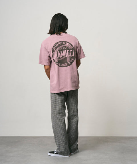 Gramicci: Dobby Plaid Gramicci Straight Fit - Stone